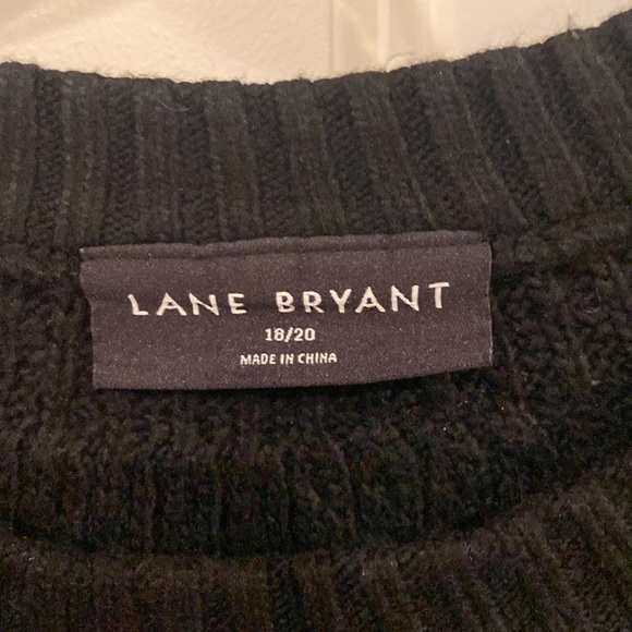 18/20 Black Lane Bryant sweater - Picture 2 of 5